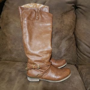 Aldo leather riding boots